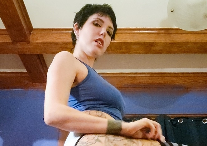 Blue Top and Boycut Panty Candids